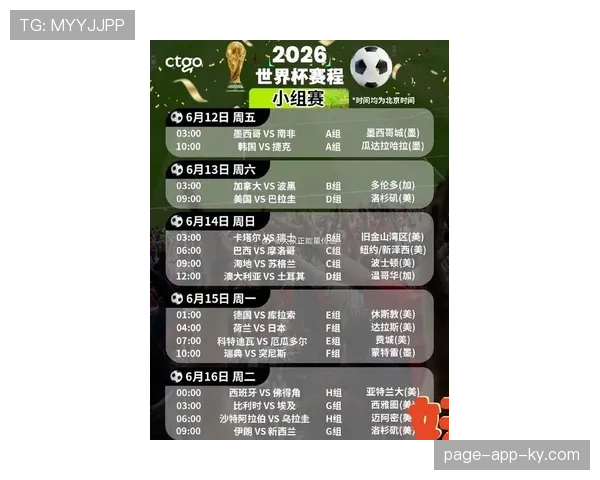 巴拿马2026世界杯赛程前瞻：小组对手与出线形势分析